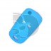 FUNDA MANDO PLEG OPEL AZUL CLARO 2 BOTONES