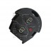 CARCASA MANDO FIJO SEAT  2 BOTONES  CANDADO