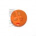 FUNDA MANDO FIJO SMART NARANJA  3 BOTONES