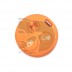 FUNDA MANDO FIJO SMART NARANJA  3 BOTONES