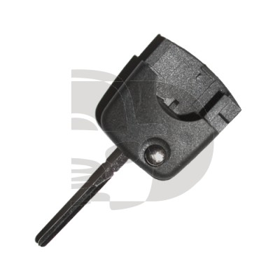 LLAVE PARA MANDO PLEGABLE AUDI (REDONDA) ID13 HU66