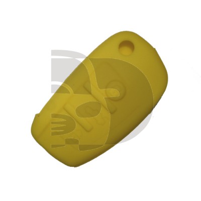 FUNDA MANDO AUDI AMARILLO 3 BOTONES