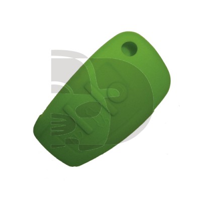 FUNDA MANDO AUDI VERDE 3 BOTONES