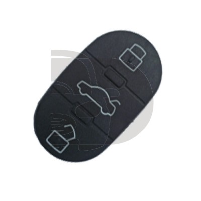 BOTONERA MANDO AUDI 3 BOTONES (OVAL)