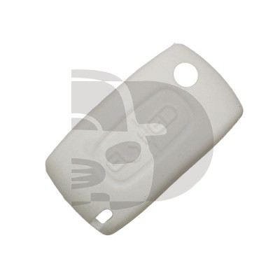FUNDA MANDO CITROEN/PEUGEOT BLANCO FUERTE 2 BOTONE