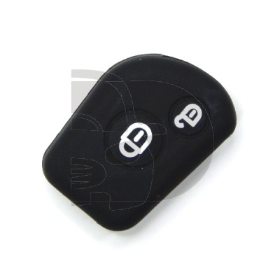FUNDA MANDO FIJO CITROEN/PEUGEOT NEGRO 2 BOTONES