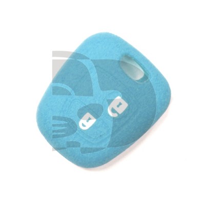 FUNDA MANDO FIJO CITROEN/PEUGEOT AZUL 2 BOTONES