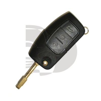 LLAVE+MANDO PLEGABLE  FORD ID60 CARBON  FO21 3 BOT