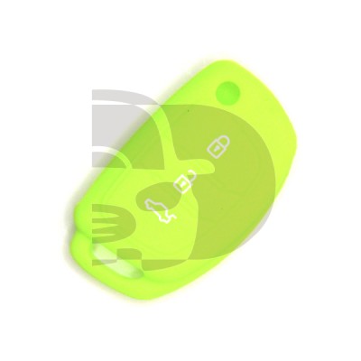 FUNDA MANDO  HYUNDAI/KIA VERDE 3 BOTONES