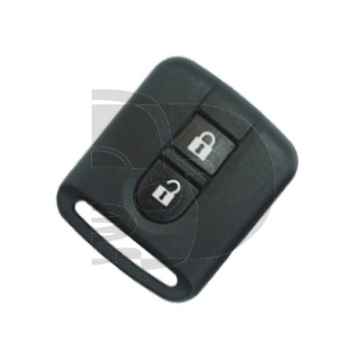 CARCASA TELEMANDO NISSAN 2 BOT CUADRADO  NSN14
