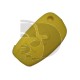 FUNDA MANDO AUDI AMARILLO 3 BOTONES