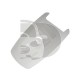 FUNDA MANDO BMW BLANCO SUAVE 4 BOTONES