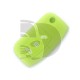 FUNDA MANDO PLEG. FORD VERDE 3 BOTONES
