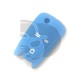 FUNDA MANDO PLEG OPEL AZUL 3 BOTONES
