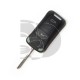 CARCASA PLEGABLE PORSCHE 2 BOTONES (HU66)