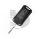 CARCASA PLEGABLE PORSCHE 3 BOTONES (HU66)