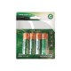 PILA ALKALINA LR6 / AA RECARGABLE  PACK 4 UNID.