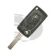 CARCASA PLEGABLE CITROEN 2 BOT HU83 -PILA PLACA
