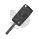 LLAVE+MANDO PLEG CITROEN BERLINGO 08> ID46 VA2 3BT