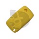 FUNDA MANDO CITROEN/PEUGEOT AMARILLO 2 BOTONES