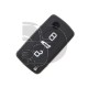 FUNDA MANDO CITROEN/PEUGEOT NEGRO 3 BOTONES