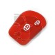 FUNDA MANDO FIJO CITROEN/PEUGEOT ROJO 2 BOTONES