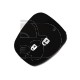 FUNDA MANDO FIJO CITROEN/PEUGEOT NEGRO 2 BOTONES