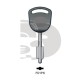 LLAVE SENCILLA FORD  FO19  \"C\"