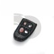 CARCASA TELEMANDO PLEG JAGUAR 4 BOTONES