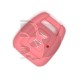 FUNDA MANDO FIJO OPEL ROSA 2 BOTONES