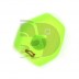 FUNDA MANDO FIJO BMW VERDE  3 BOTONES