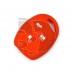 FUNDA MANDO FIJO FORD ROJO 3 BOTONES