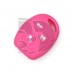 FUNDA MANDO FIJO FORD ROSA 3 BOTONES