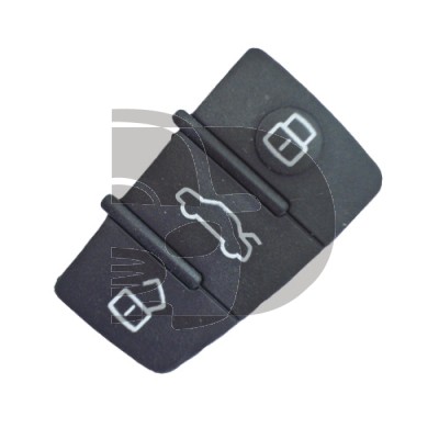 BUTTONS REMOTE AUDI 3 BUTTONS (TRAPEZOID)
