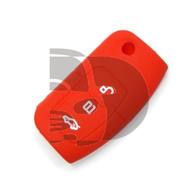 SHELL REMOTE FORD RED 3 BUTTONS