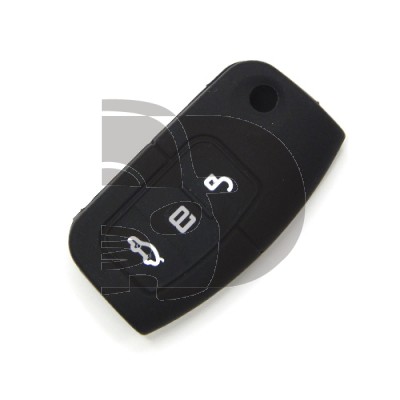 SHELL REMOTE FORD BLACK 3 BUTTONS