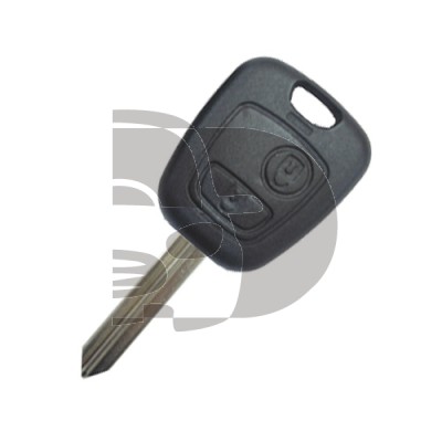 SHELL REMOTE PEUGEOT 2 BUTTONS