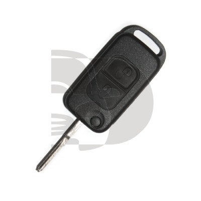 FOLDING SHELL MERCEDES 2 BUTTONS HU64