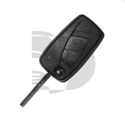 SHELL FIAT FOLDING  3 BUTTON BLACK