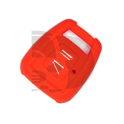 FUNDA MANDO FIJO OPEL ROJO 2  BOTONES