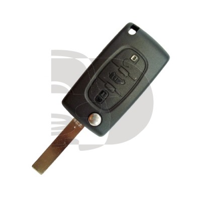 CARCASA MANDO PLEG CITROEN 3 BOT  VA2  PILA PLACA