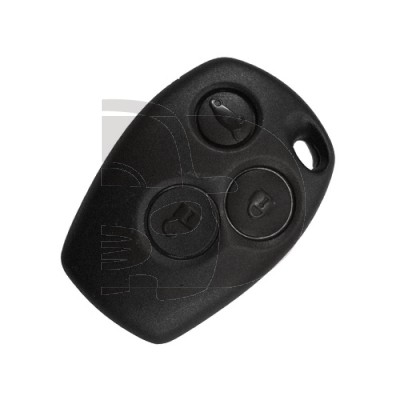 REMOTE SHELL RENAULT 3BUTTON NEIMAN/VACHETTE