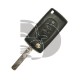 KEY+REMOTE FOLD EXPERT III / 807 3 BUTTONS ID46