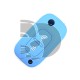 FUNDA MANDO PLEGABLE RENAULT AZUL 2 BOTONES