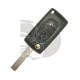 KEY+REMOTE SCUDO 2 BUTTONS ZFA270 +2007 ID46 HU83