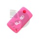 FUNDA MANDO CITROEN/PEUGEOT ROSA 2 BOTONES