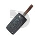 LLAVE+MANDO PLEG FIAT SCUDO 2007>  ID46  3 BOT