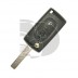 COQUE PLIABLE CITROËN 2 BOUTONS (VA2) SANS PILE