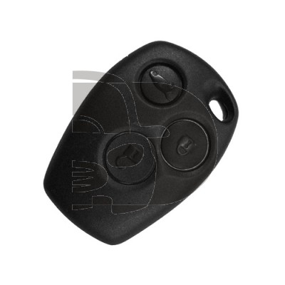 COQUE TELECOMMANDE RENAULT 3 BOUTONS