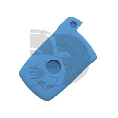 HOUSSE TELECOMMANDE BMW BLEU 4 BOUTONS